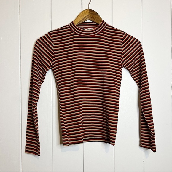 zellers Other - Vintage Zellers Striped Long Sleeve Top. Size 8-10.